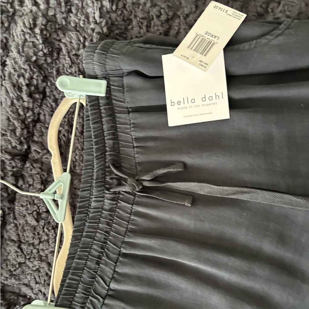 Bella Dahl Black Drawstring Pants joggers